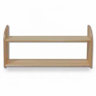 Wall shelf bookcase new solid wood pine massive office shelf storage wood new