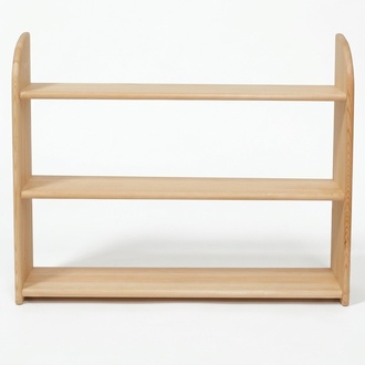 Wall shelf shelf bookcase bookshelf living room wall shelf real wood