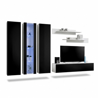Living Wall Luxury Living Room Furniture Complete Set 6 pcs Designer Furnishing