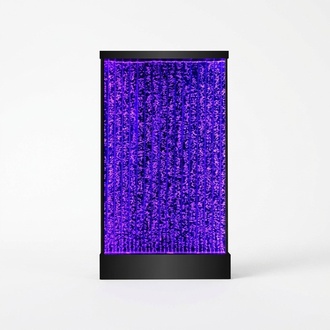 LED Water Wall Wall Panel with Water Bubbles Designer Water Wall Illuminated