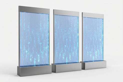 Wall panel partition wall water walls wall LED water wall design illuminated 240x240