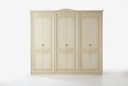 Wardrobe bedroom furniture made of natural wood wardrobes design white New