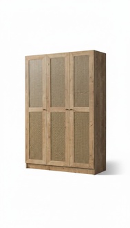 Wardrobe Bedroom Modern Furniture Brown Wood Luxury Design