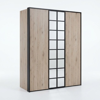 Closet Brown Wood Furniture Design Luxury Bedroom Furniture Modern