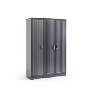 Wardrobe Closet Furniture Bedroom Closets Wood Black Loft