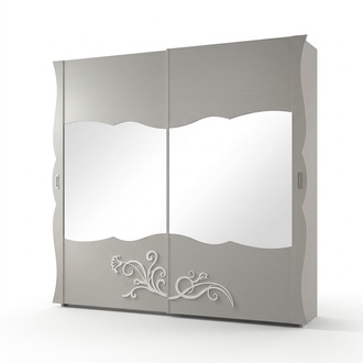 Wardrobe Wardrobe Luxury Furniture Wood for Bedroom Grey Modernes