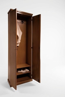 Wardrobe Wardrobe Natural Wood Solid Wood Wardrobes Hallway Massive