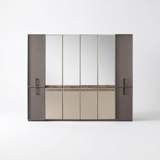 Wardrobe Wardrobe Wooden wardrobe Wood Grey Bedroom wardrobe