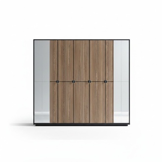 Closet Wardrobes Wardrobe design wood 246 cm Modern furniture