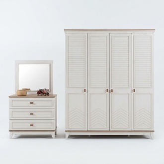 Cupboard wardrobe children\'s cupboard wooden cupboard wood white modern
