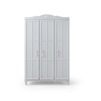 Wardrobe children\'s cupboard cupboard wood white wooden cupboard modern