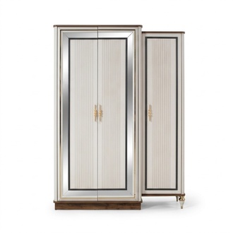 Wardrobe children\'s cupboard wooden cupboard cupboard wood beige modern