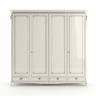 Wardrobe Design Furniture Wood Luxury Bedroom White Cabinets New