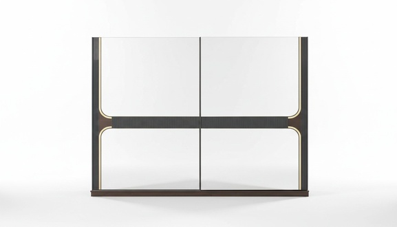Closet Design Wardrobes Mirror Furniture Cabinet Italian Style
