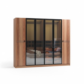 Closet Luxury Cabinet Furniture Bedroom Cabinets Glass Doors