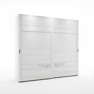 Cabinet wardrobe shelf storage wardrobe modern mirror wood design