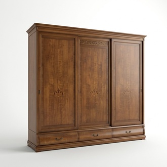 Wardrobe sliding door wardrobe real wood luxury wardrobes Italian furniture