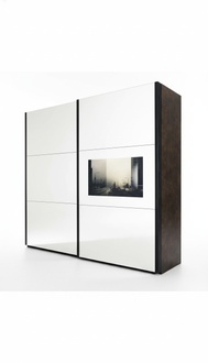 Closet Solid bedroom furniture Italy real wood closet Wooden closet