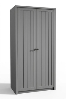 Wardrobe Solid Wood Country House Wardrobes Cupboard Wall Unit S2D Furniture