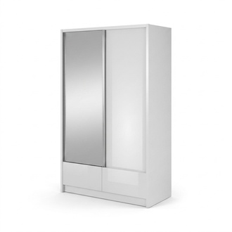 Wardrobe Storage 130cm Shelf Cabinet Archive Sliding Sliding Office