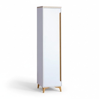 Wardrobe Tall Cabinet Modern Living Room Collection Regal Shelves Showcase