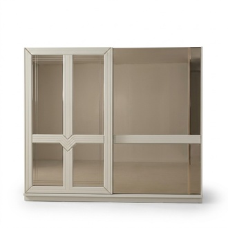 Wardrobe Wooden wardrobe Bedroom wardrobe Mirror wardrobe White
