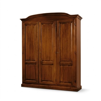 Closet wooden closet bedroom luxury classic design brown
