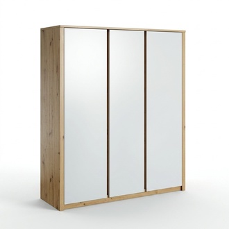 Wardrobes Mirror Wood Wardrobe Furniture Wardrobes Clothes Closet New