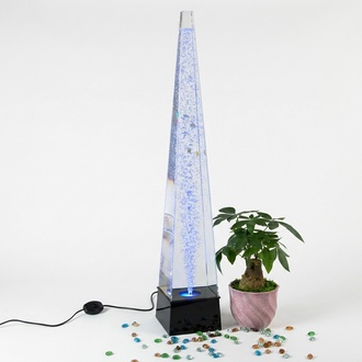 Wassersäule 146cm Wasserwand Säulen Wand Trennwand Led Beleuchtet Wassersäulen