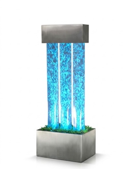 Water column water wall fountain LED lighting water feature water column columns