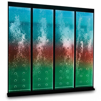 Modern partition water wall walls waterfall Water Wall Led water walls 60x240