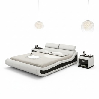 Waterbed Hotel Double Bed Beds Complete Leather Bed Upholstered Bed Water LB8825