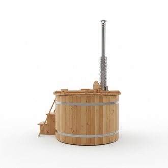 Whirlpool Bath Barrel External Garden Barrel Bath Thermowood Pool Stove Wood