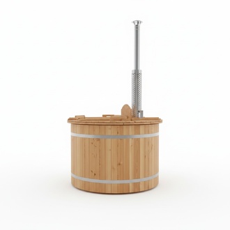 Whirlpool Hot Tub Thermowood Wooden Tub External Stove Garden Barrel Bath