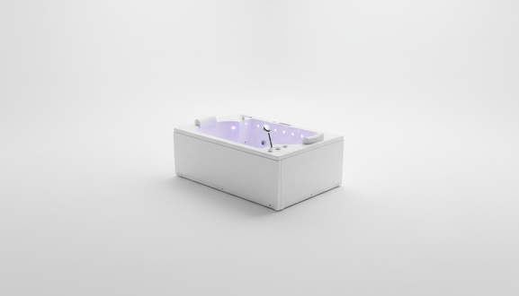 Whirlpool Bath Tub Bathroom Tubs Massage Bubbles