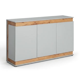 White chest of drawers living room designer luxury furniture style modern cabinet new