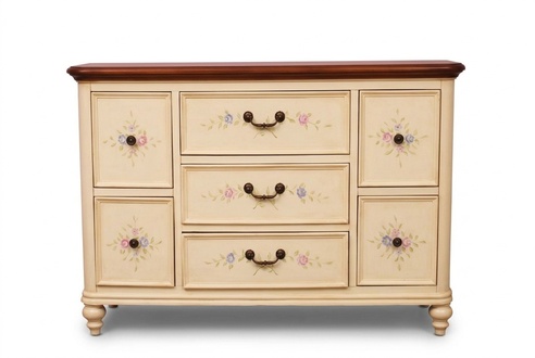 White Design Living Room Chest of Drawers Sideboard Chests of Drawers Wood Country House