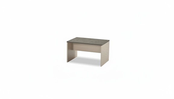 White-gray coffee table designer rectangular table office furniture