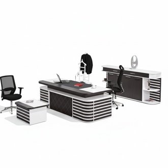White office furniture Office furniture Complete set Office Modern furniture