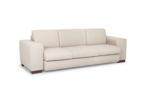 White Three Seater Textile Sofas New Designer Couch Study Furniture