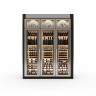 Wine fridge, wine archive, wine rack, wine cabinet, bottle shelf, wine furniture.