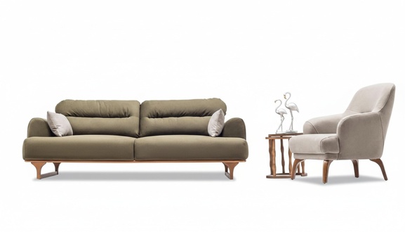 Living room sofa couch set seating group lounge upholstery set seating group 3+1