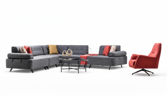 Living room sofa corner couch couch upholstered landscape corner sofa lounge modular