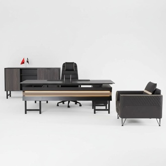 Wooden Corner Desk Modern Study Designer Office Office Furniture New