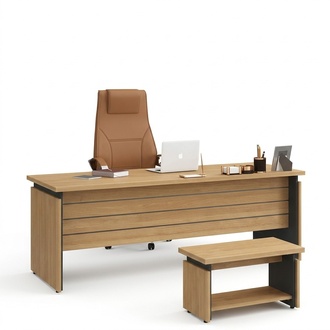 Wood desk office office furniture study executive desk