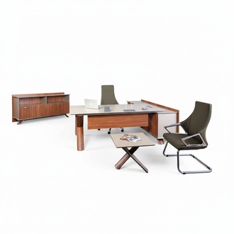Wooden furniture Work desk Corner desk Office furniture Chest of drawers Coffee table Modern