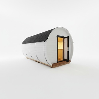 Wooden cabin camping house 3.0 x 4.8 m camping house holiday house wood for 2-4 persons