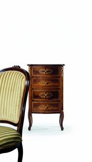 Wooden Italian style furniture luxury rtv brown chest of drawers style baroque antique style new