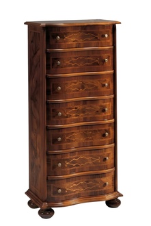Wood Italian Style Furniture Luxury Brown Chest Of Drawers Style Baroque Antique Style New