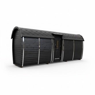 Wooden Sauna Outdoor Sauna Wood Pinewood Sauna House Panorama Room 590x230x260